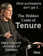 Ward Churchill is the poster child for what is wrong with tenure. Any professional I know serves at the pleasure of his employer, but not teachers. What is this costing us?